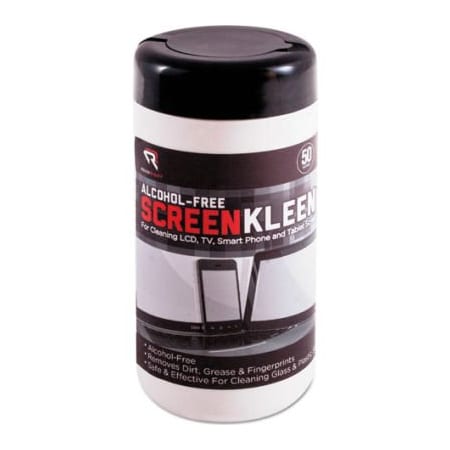 Advantus Read Right ScreenKleen Monitor Screen Wet Wipes, 50/Pack - REARR1491 RR1491